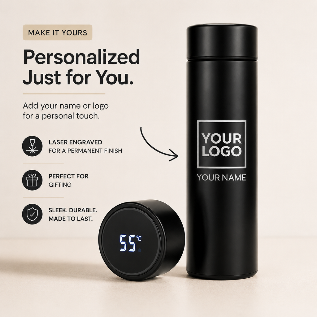 Smart LED Temperature Bottle