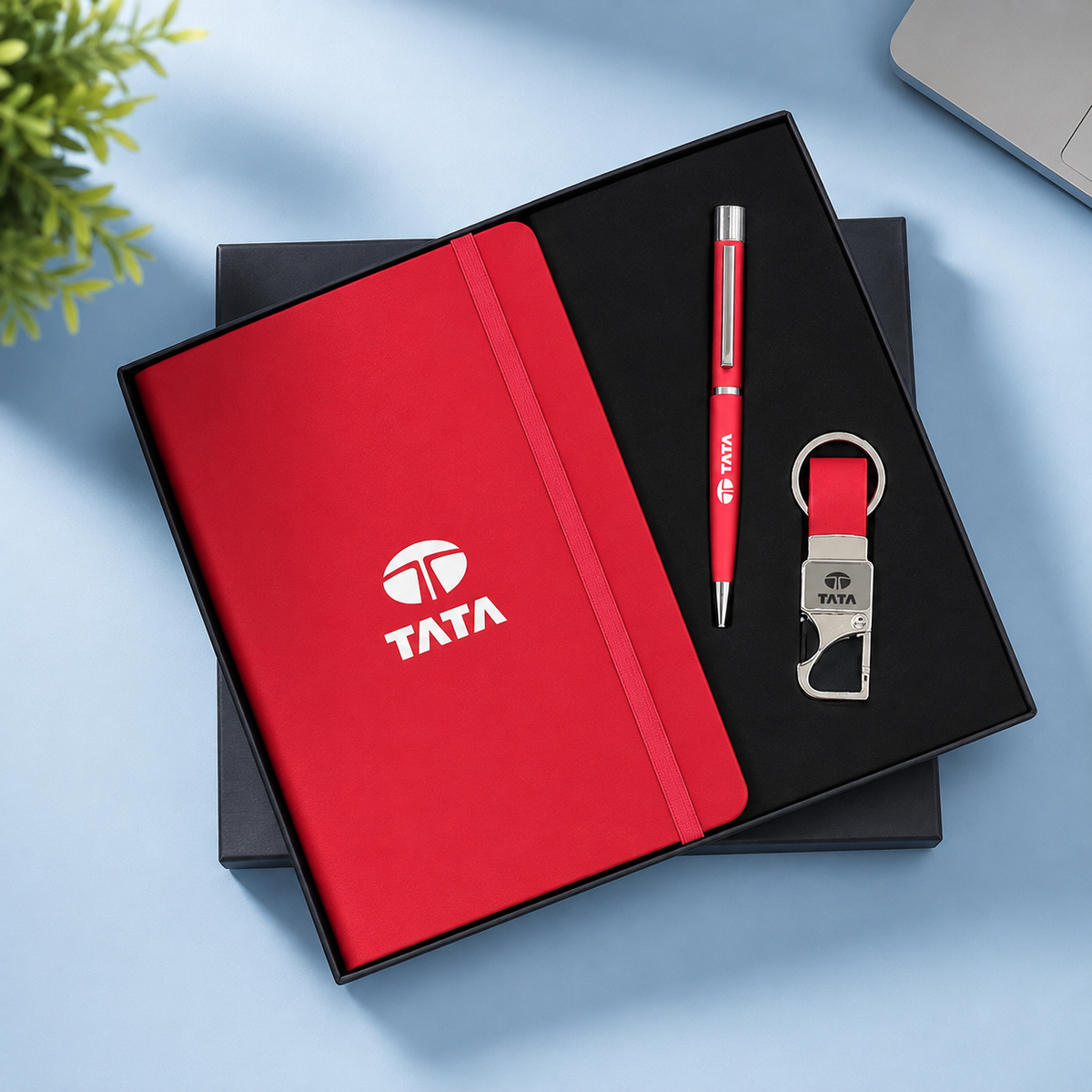 Personalized Diary, Pen and Keychain Set