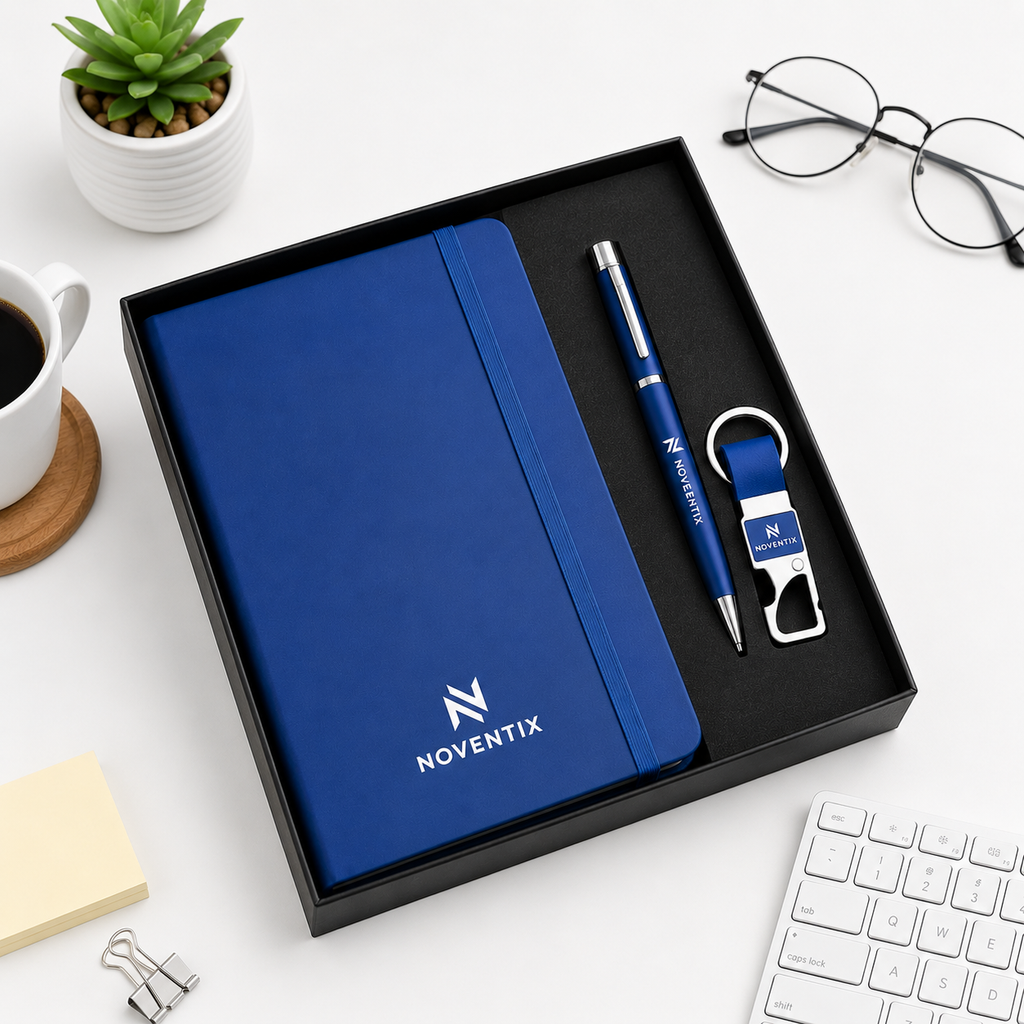 Personalized Diary, Pen and Keychain Set