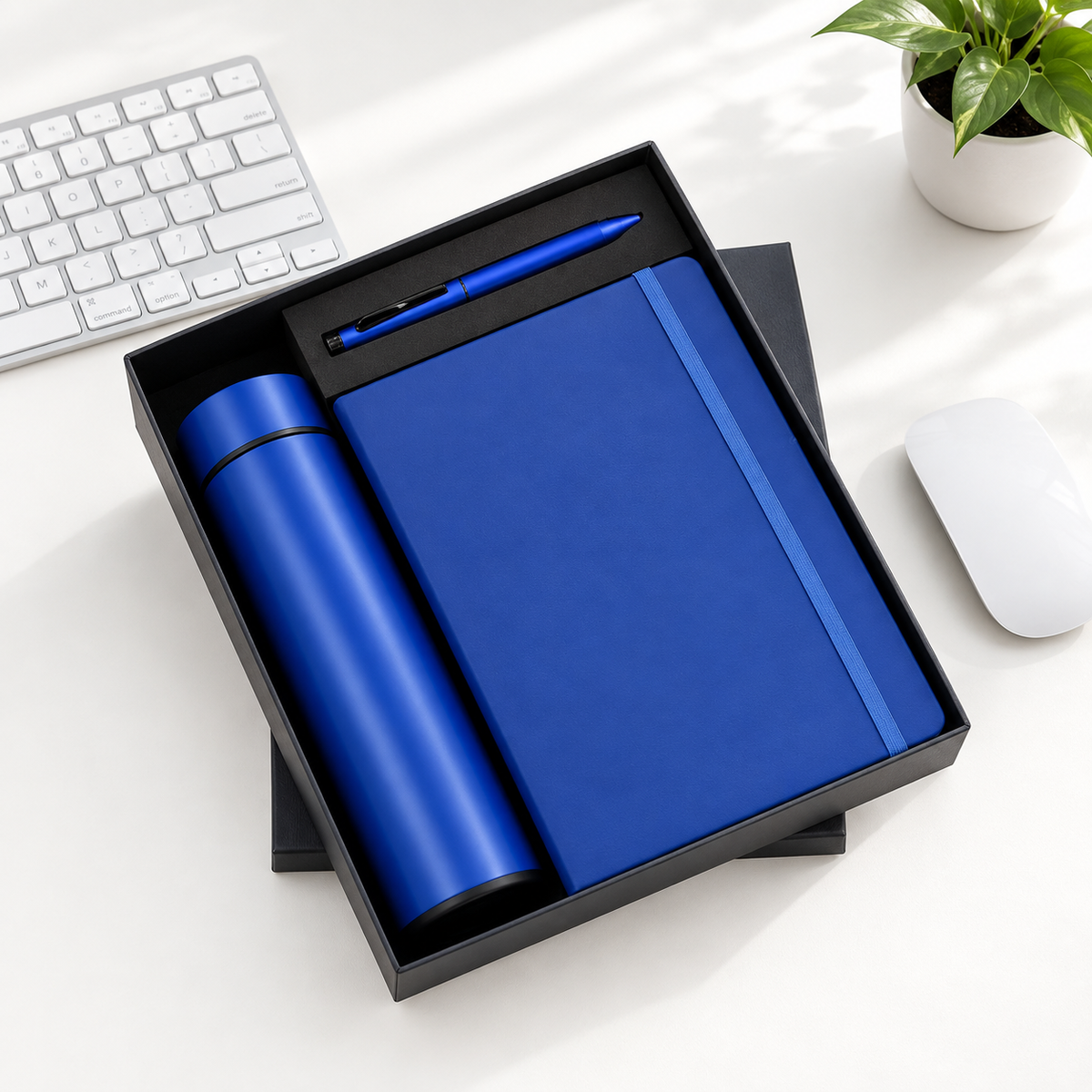 Personalized Diary, Pen and Bottle Set